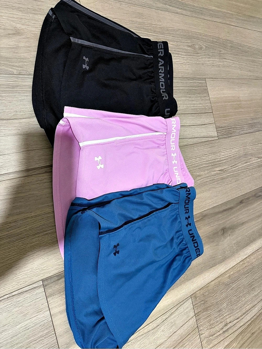 Under Armour Women's Athletic Shorts 3-Piece Set